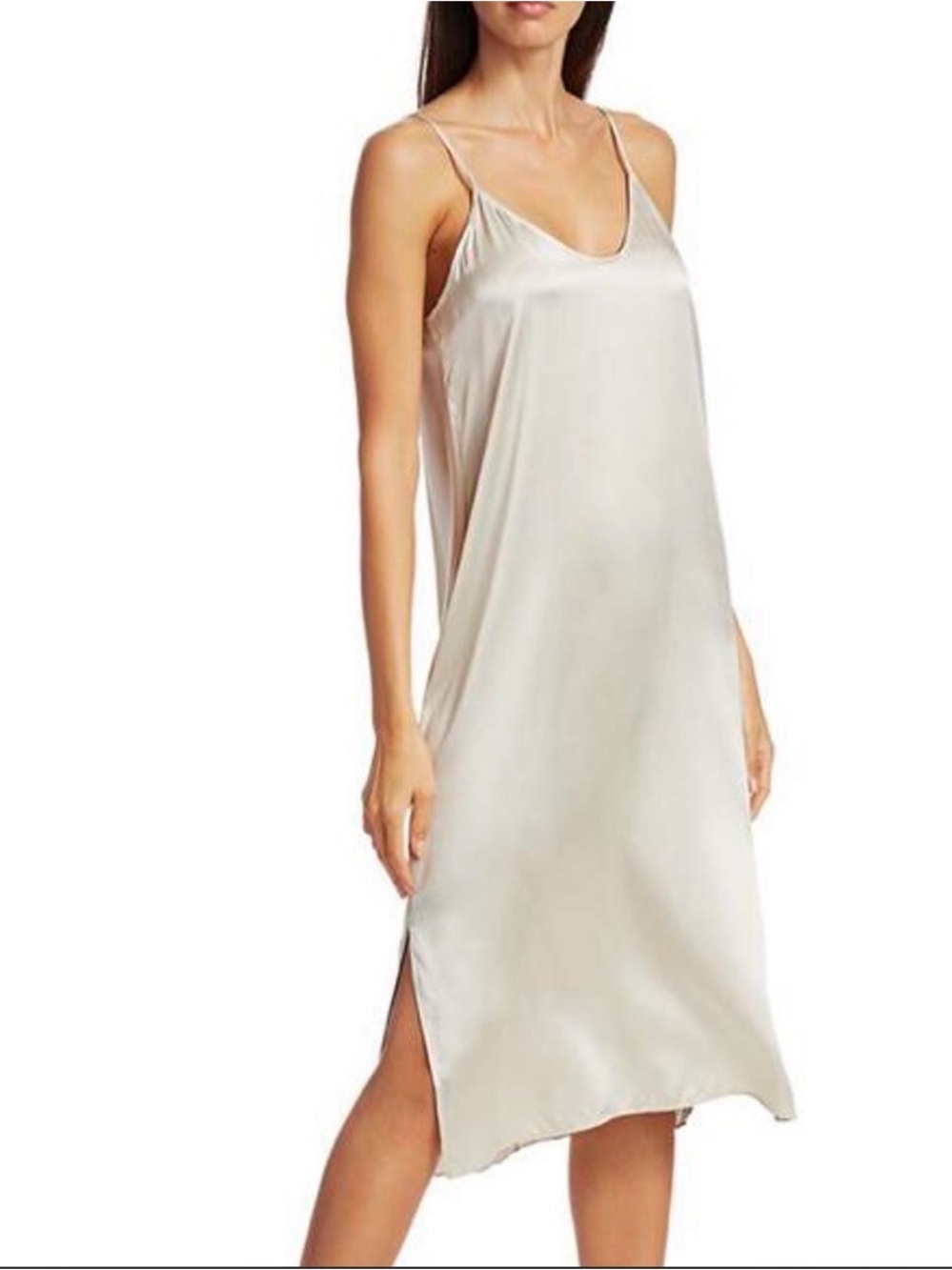 ATM collection silk slip dress